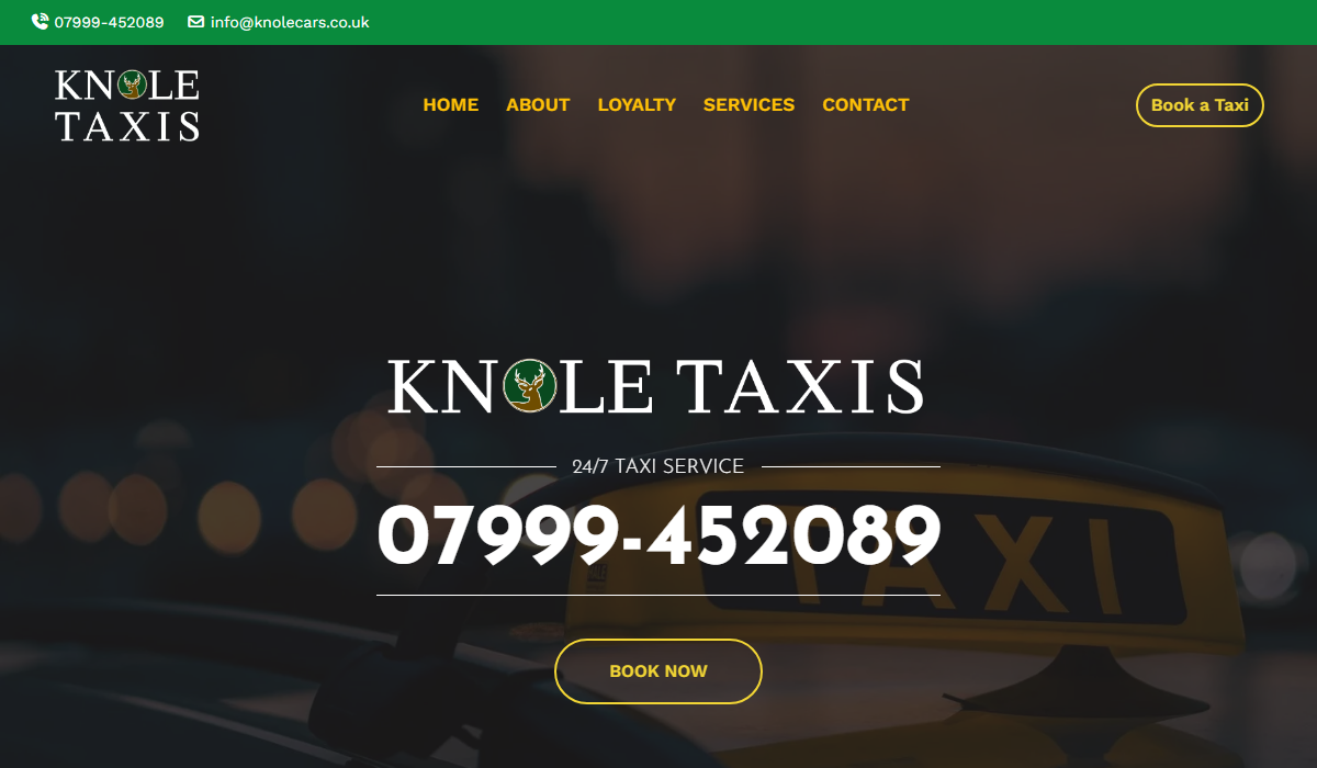 Knole Cars website